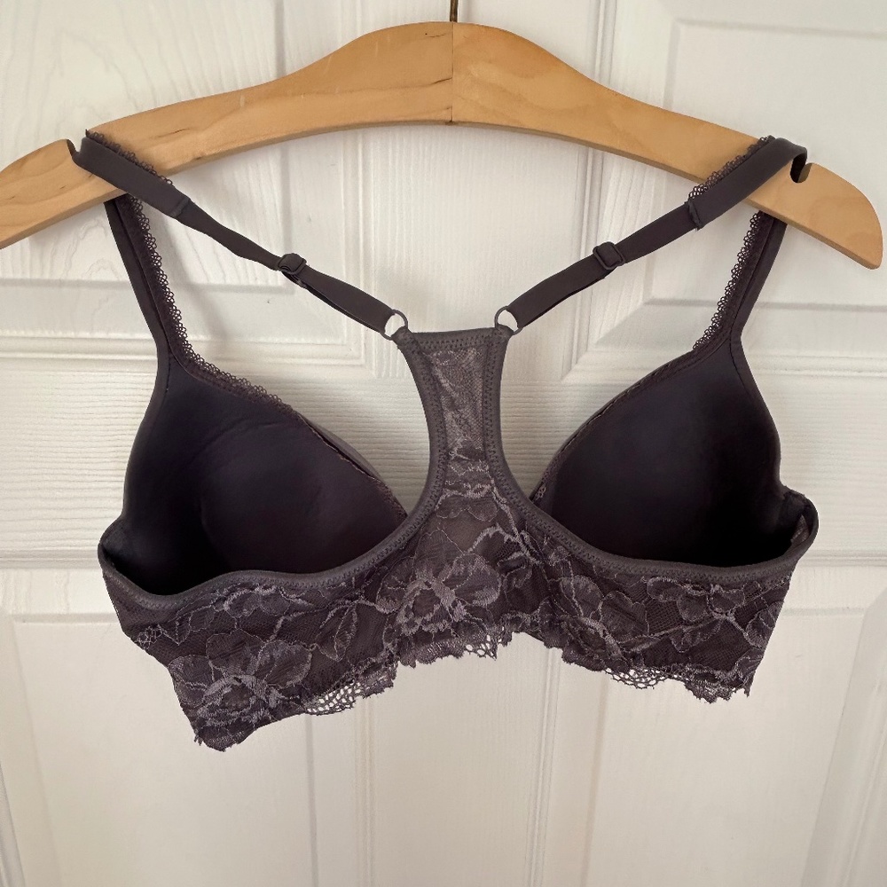 Racerback lace bra
